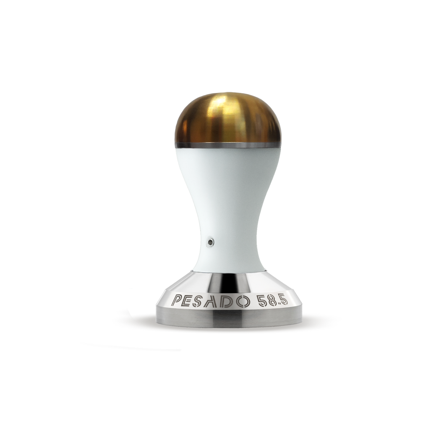 Pesado Tamper - White & Gold