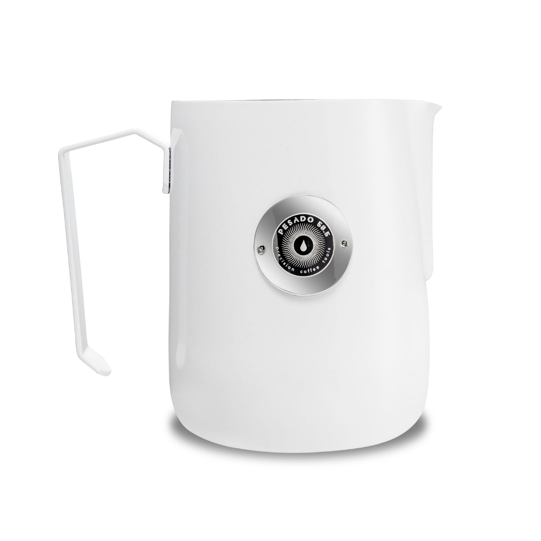 Pesado Milk Jug (Round spout) - White