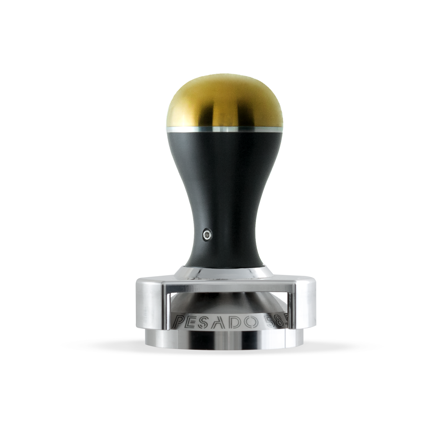 Pesado Tamper w/ Depth Adjuster - Black & Gold