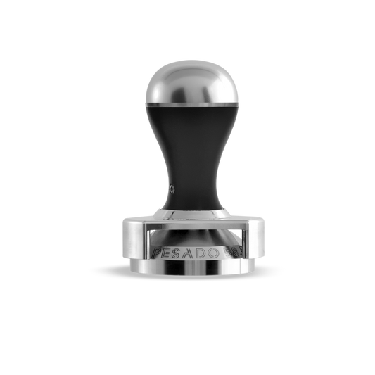 Pesado Tamper w/ Depth Adjuster - Black & Silver