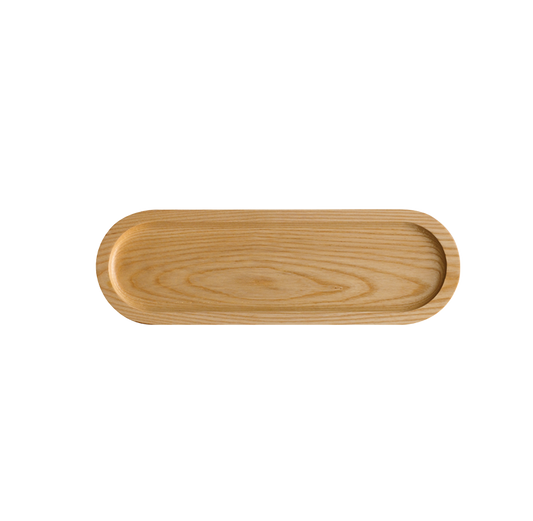 Loveramics Solid Ash Wood Platter 31cm - Natural  (S)
