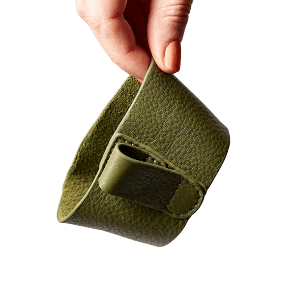 FRESSKO CAMINO LEATHER SLEEVE - GREEN