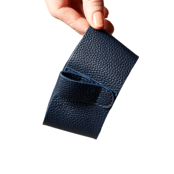 FRESSKO CAMINO LEATHER SLEEVE - NAVY