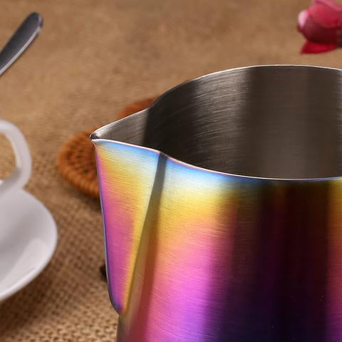 Barista Space Pitcher 350ml - Sandy Rainbow