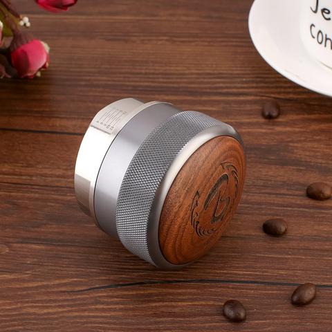 Barista Space Wooden Handless adjustable distribution Tool 58.4mm - Grey