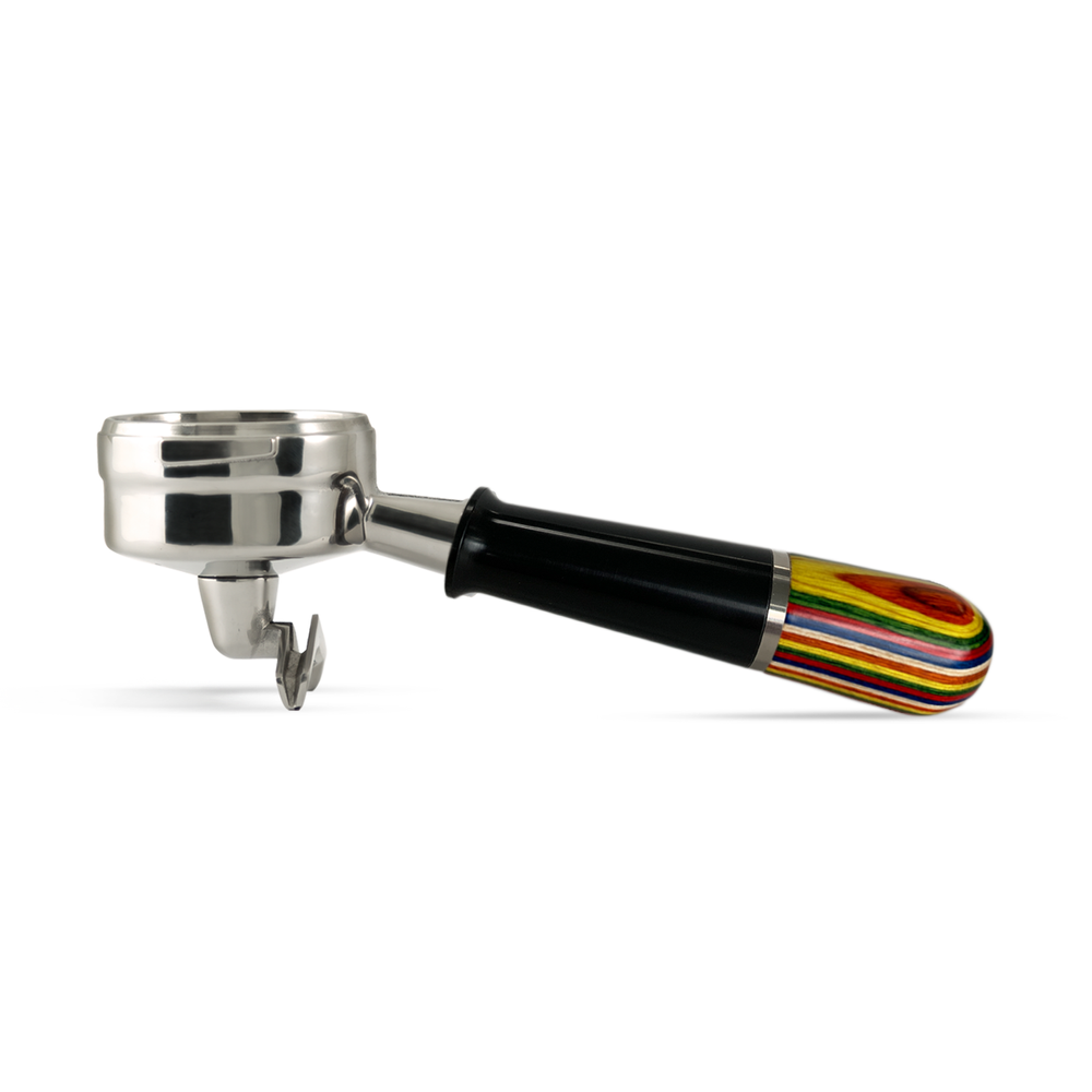 Pesado Spouted Portafilter - Black & Iris
