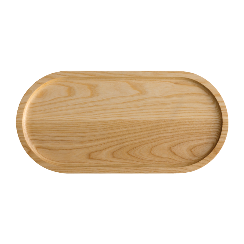 Loveramics Solid Ash Wood Platter 41cm - Natural  (L)