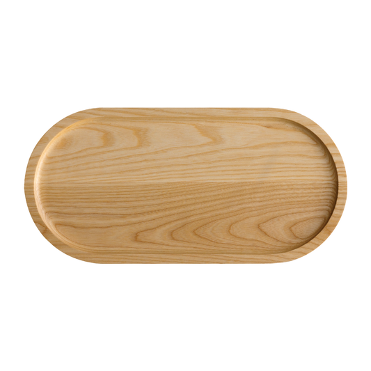 Loveramics Solid Ash Wood Platter 41cm - Natural  (L)