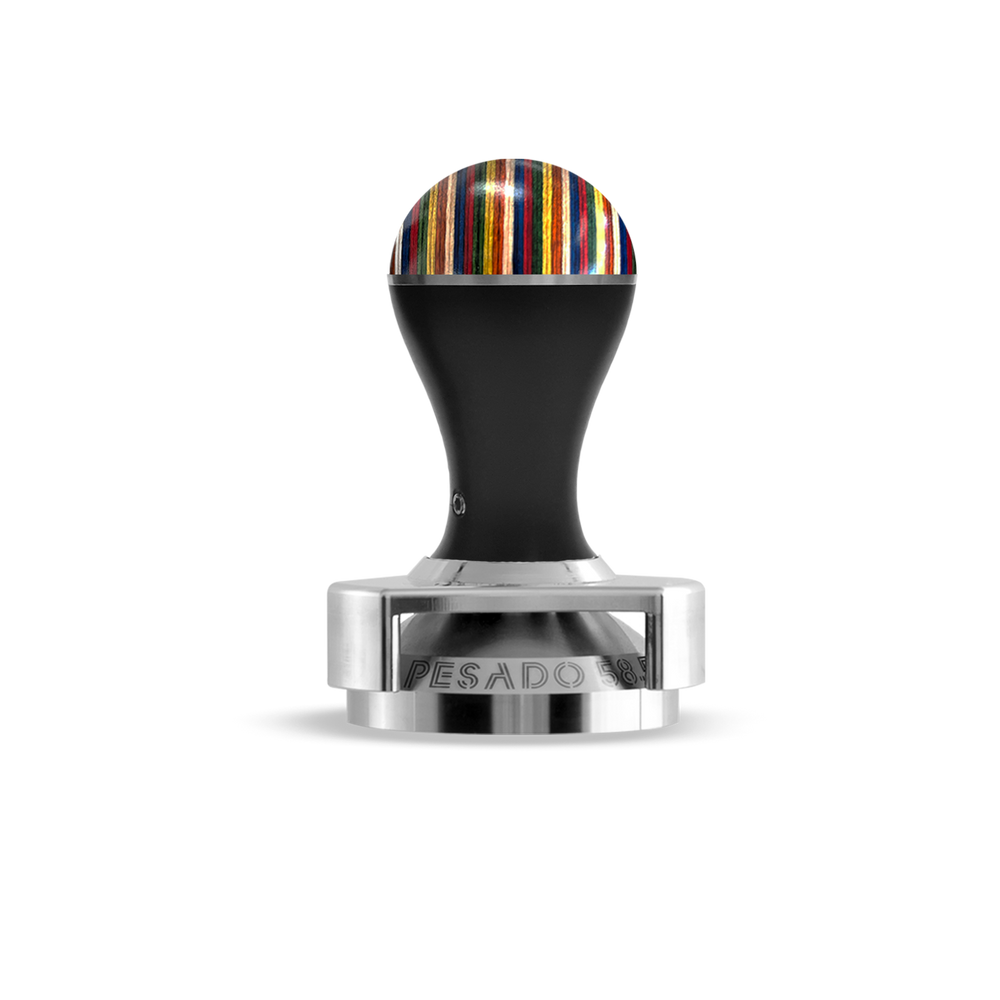 Pesado Tamper w/ Depth Adjuster - Black & Iris