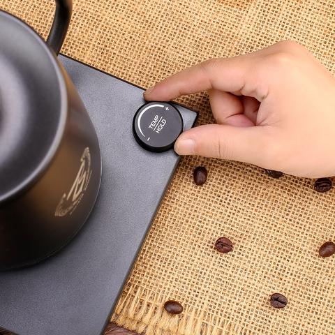 Barista Space 1 L Smart Temperature Controlled Electric Coffee Kettle - Black
