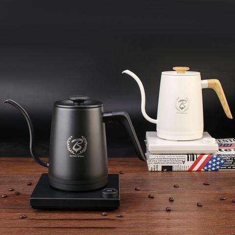 Barista Space 1 L Smart Temperature Controlled Electric Coffee Kettle - Black