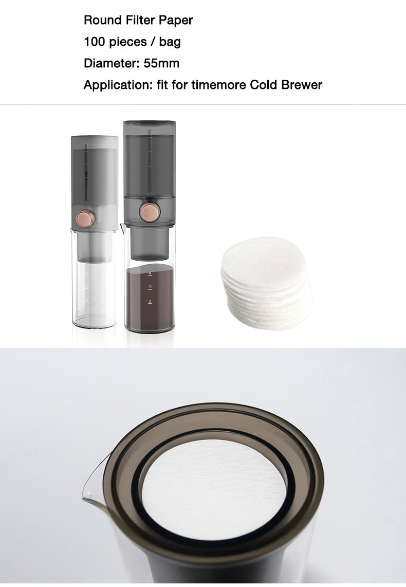 Timemore Paper Filters For Ice Dripper