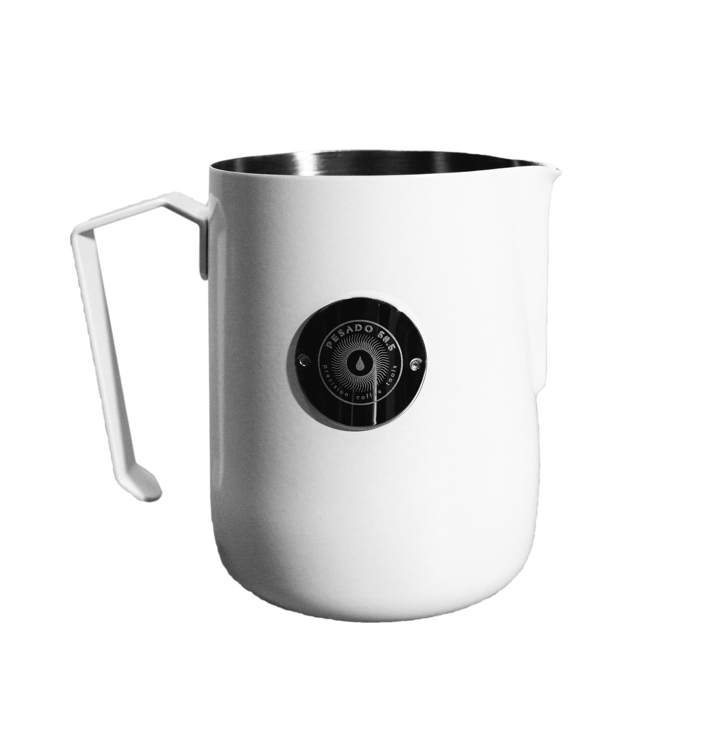 Pesado Milk Jug (Round spout) - White