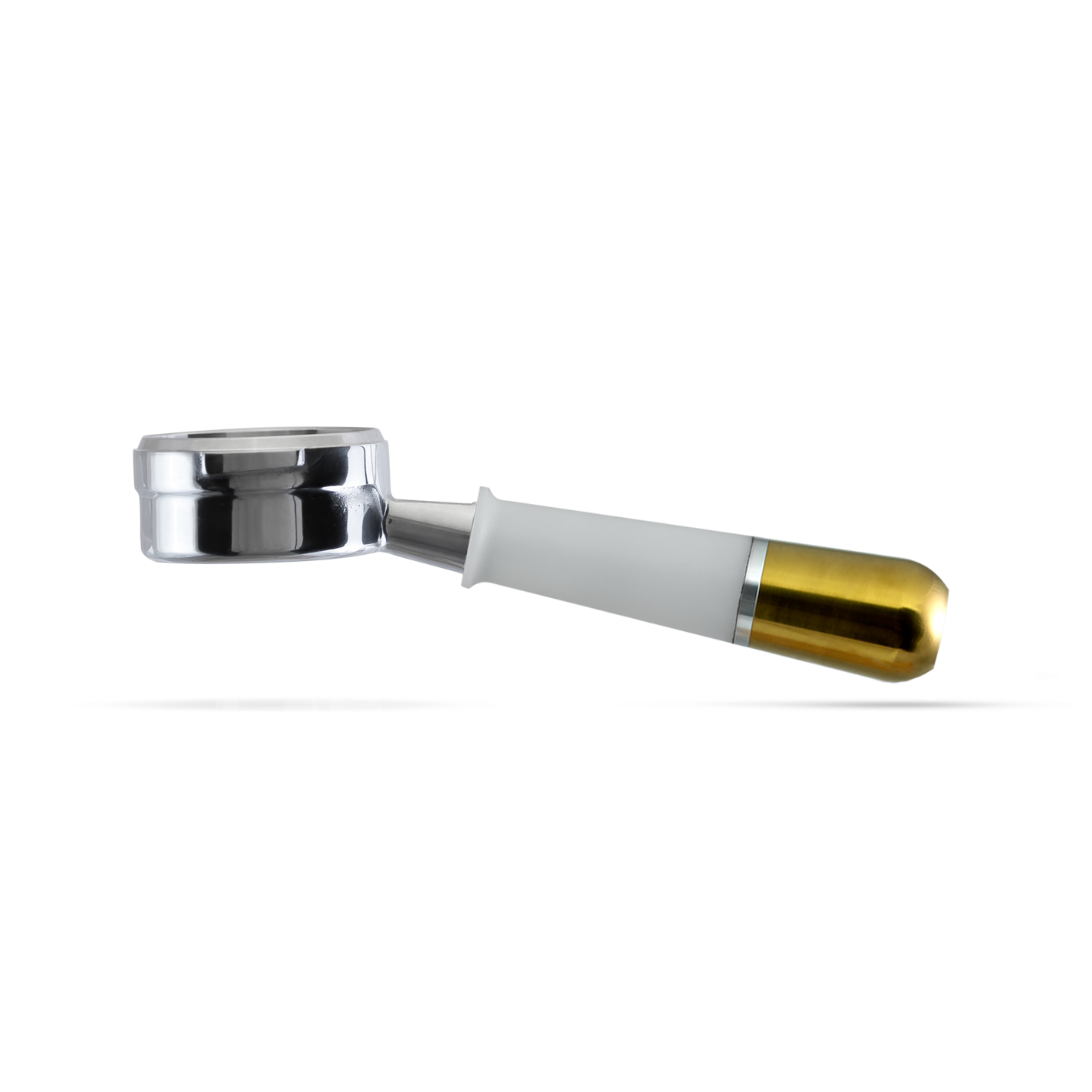 Pesado Naked Portafilter - White & Gold