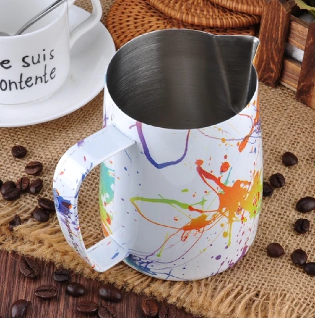 Barista Space Pitcher - Splash Pattern (600ml)