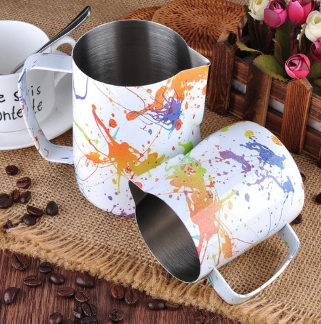 Barista Space Pitcher - Splash Pattern (600ml)