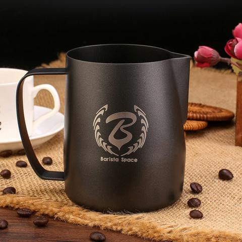 Barista Space Pitcher - Teflon Black (600ml)