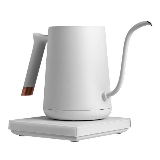 Timemore Fish Smart Electric Pour Over Kettle 800ml / White/ Thin Spout (Commercial Version)