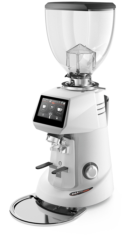 Fiorenzato F64 EVO Sense (Grind by Weight) On-Demand Coffee Grinder - White