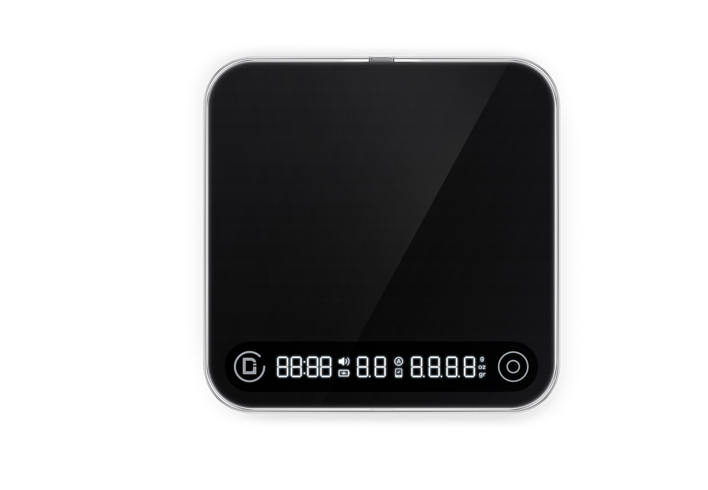 Difluid Microbalance Ti Precision Smart Scale - Black