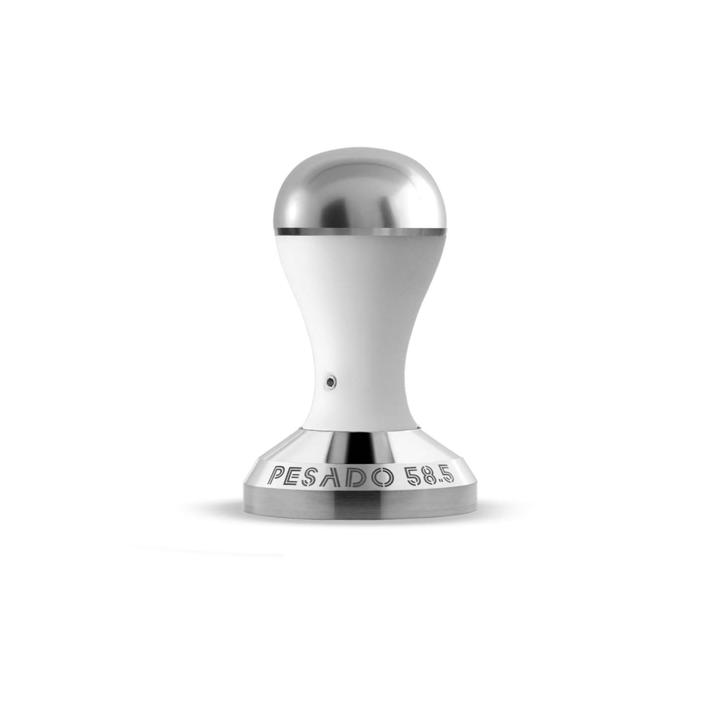 Pesado Tamper - White & Silver