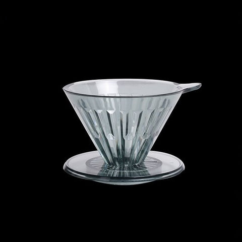 Timemore Crystal Eye Dripper 01 PC (1-2 Cups) - Transparent Black