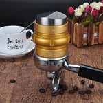 Barista Space 2-In-1 58mm Coffee Tamper Distribution Tool - Golden