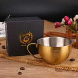 Barista Space Latte Art Cup 250ml - Sandy Golden