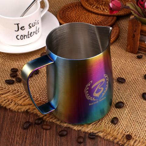 Barista Space Pitcher 350ml - Sandy Rainbow