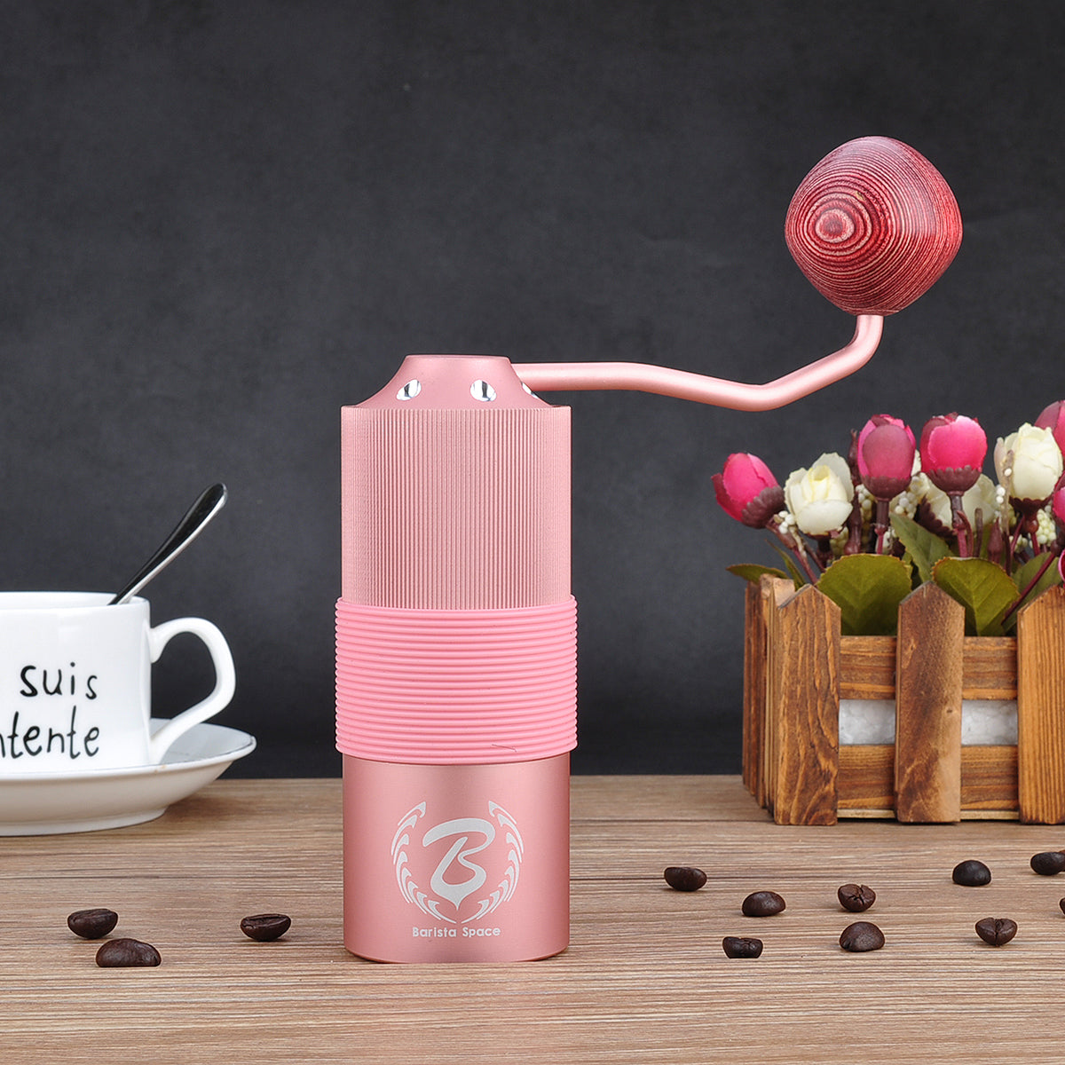 Barista Space Manual Grinder 1.0 - Pink