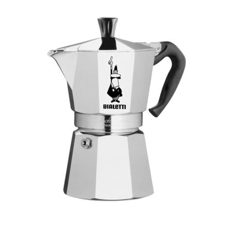 BIALETTI MOKA EXPRESS - 2 Cup - Stovetop Espresso Coffee Maker - Aluminium  - ESPRESSO MACHINE COMPANY