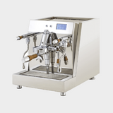 Vesuvius Dual Boiler Pressure Profiling Espresso Coffee Machine (Steel)