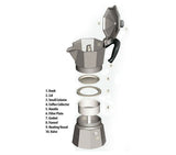 Bialetti Moka Express 2 Cup Stovetop Espresso Maker