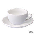 Loveramics  Egg Flat White Cup & Saucer 150ml - White