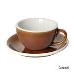 Loveramics Egg Cappuccino Cup & Saucer 200ml - Caramel