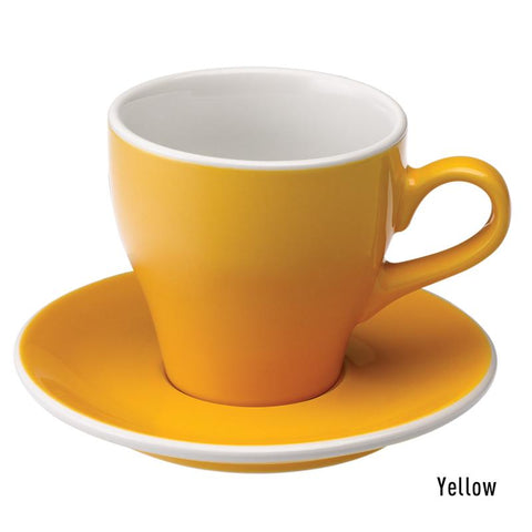 Loveramics Tulip Latte Cup & Saucer 280ml - Yellow