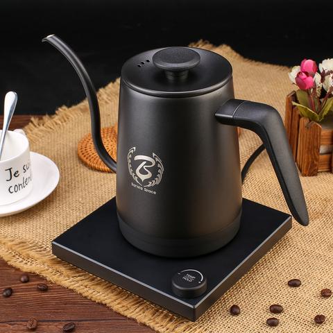 Barista Space 1 L  Smart Temperature Controlled Electric Coffee Kettle - Black