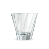 Loveramics Urban Glass Twisted Cappuccino 180ml - Clear