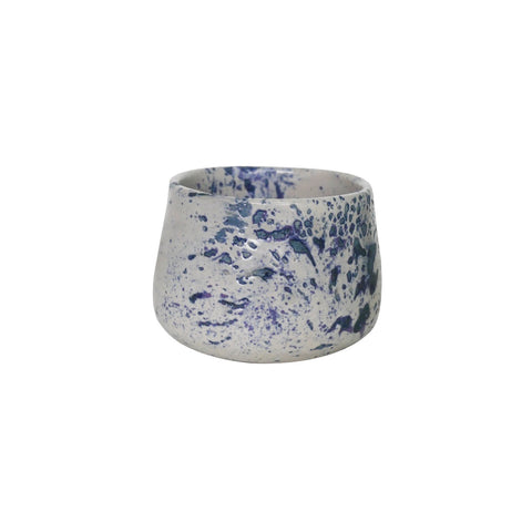 Handmade cup Speckle Blue  ( 150ml)