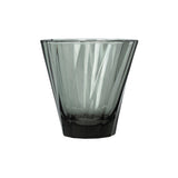 Loveramics Urban Glass Twisted Cappuccino 180ml - Black