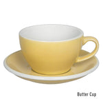 Loveramics Egg Latte & Saucer 250ml - Butter Cup