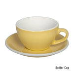 Loveramics Egg Cappuccino & Saucer 200ml - Butter Cup
