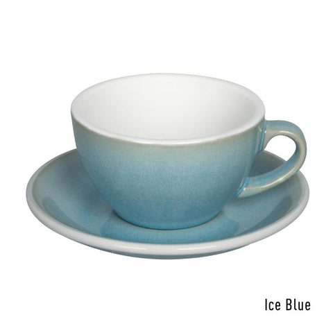 Loveramics Egg Cappuccino & Saucer 200ml - Ice Blue