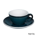 Loveramics  Egg Flat White Cup & Saucer 150ml - Night Sky