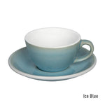 Loveramics  Egg Flat White Cup & Saucer 150ml - Ice Blue