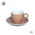 Loveramics Egg Espresso Cup & Saucer 80ml -Rose