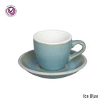 Loveramics Egg Espresso Cup & Saucer 80ml - Ice Blue