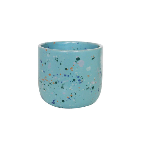 Handmade Cup Wave Blue Multi, (180ml)
