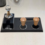 Saraya Coffee Tamper Stand with Tamping Pad
