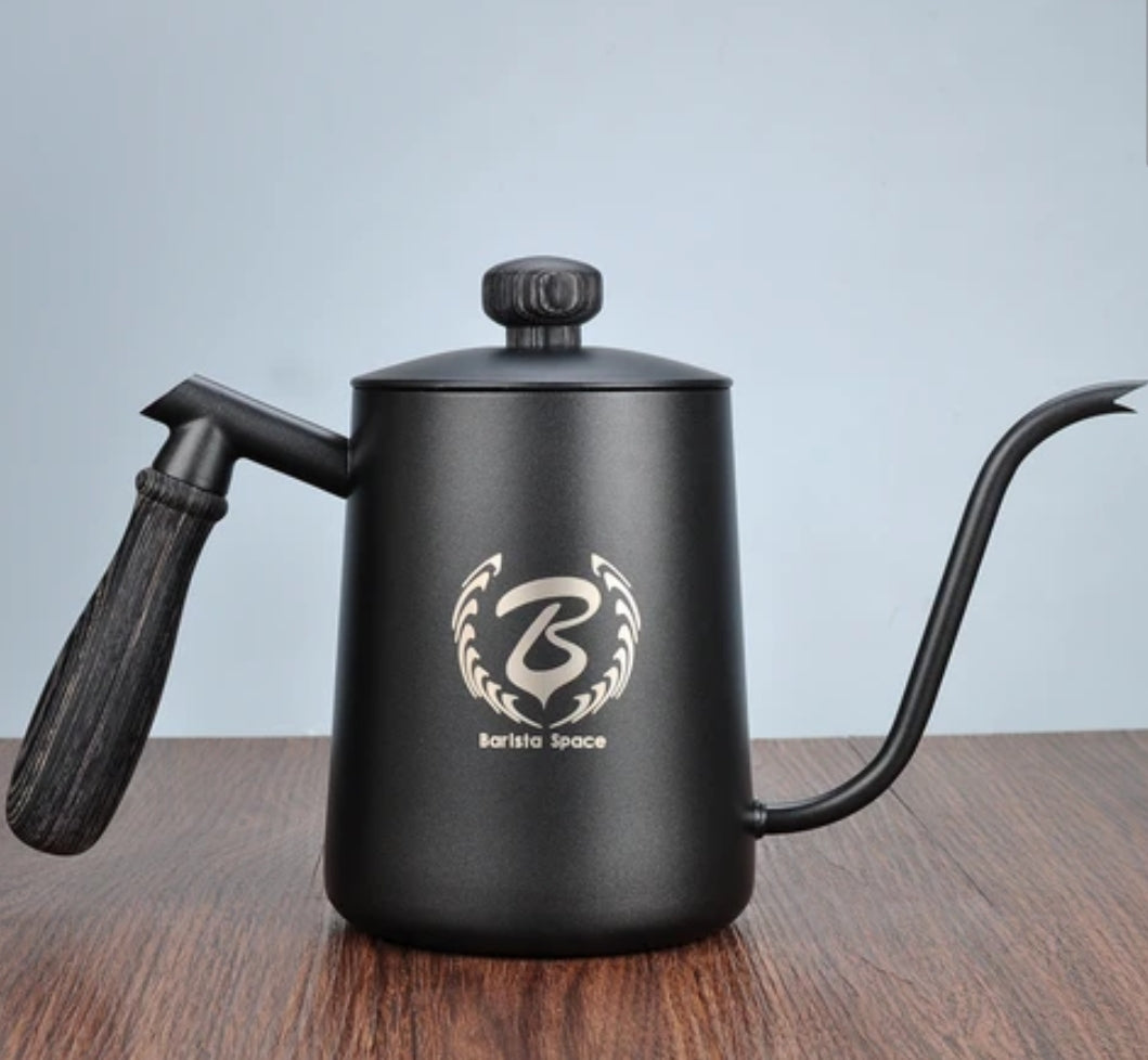 Barista Space Unique Spout Brewing Kettle - Black (600ml)